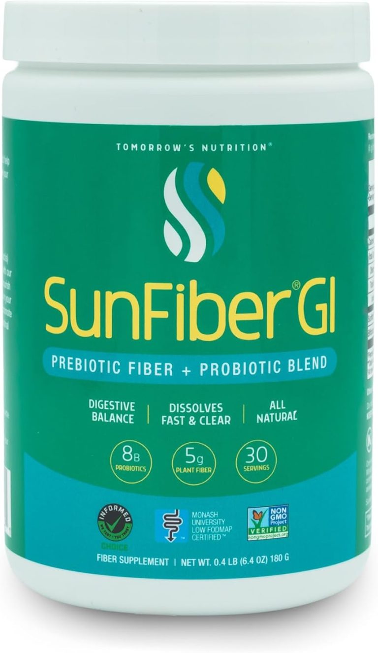 Tomorrow's Nutrition Sunfiber GI Prebiotic Fiber, 30-Day Supply