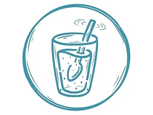 Mix Nutrim powder into water