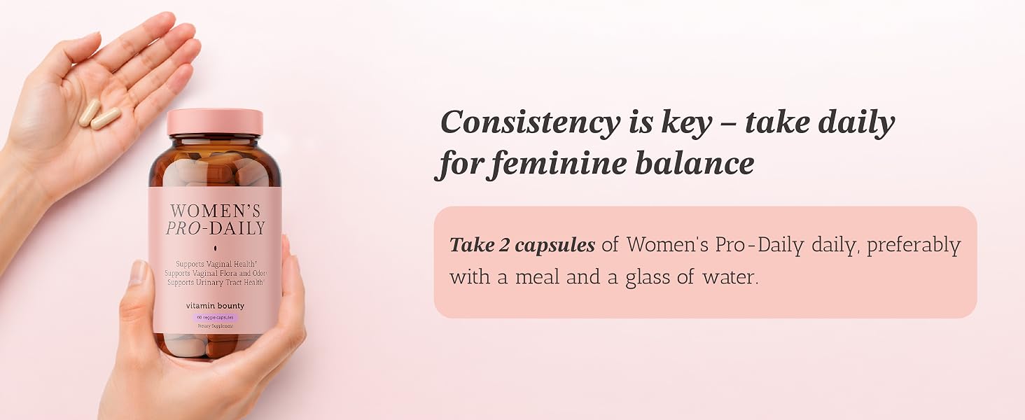 Womens Pro Daily probiotics women vaginal vitamin vitamins for women vitamin bounty women's