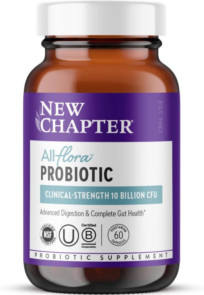 New Chapter All-Flora Probiotic Supplement, 60 Count