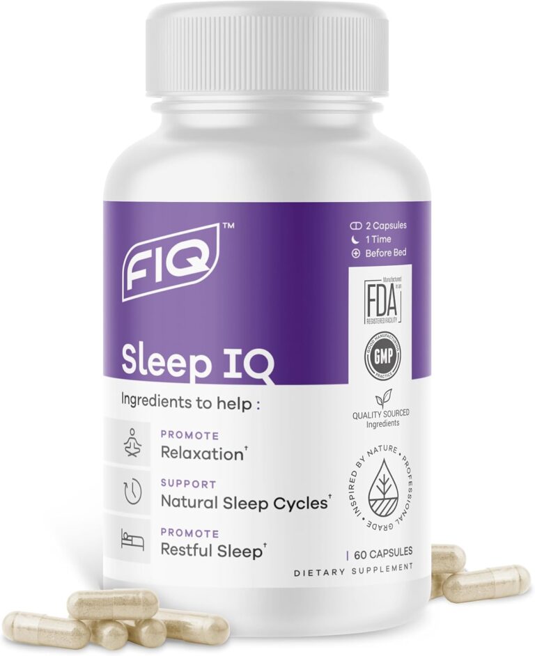 FIQ Formula IQ Sleep IQ Sleep Aid, 60 Capsules