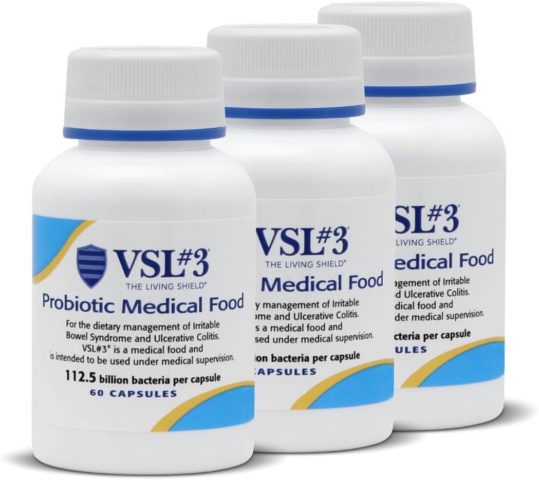 VSL #3® High-Potency Probiotic Medical Food, Dietary Management of IBS & UC