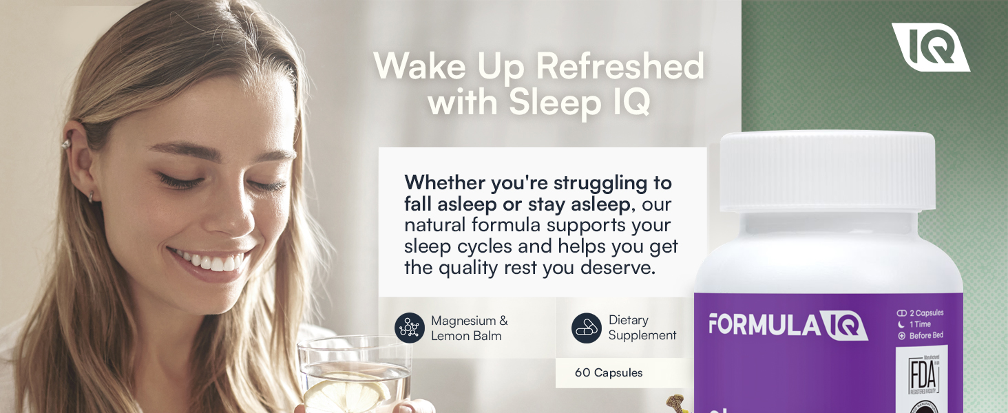 sleep aid magnesium supplement melatonin 5mg lemon balm