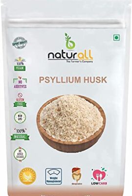 Zanto B Naturall 99% Psyllium Husk/Isabgol Husk (Sat - Isabgol) Fibre Support - 500 GM by B Naturall